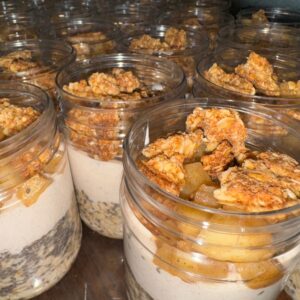 Apple Pie Over Night Oats