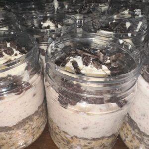 Cookies & Cream Over Night Oats