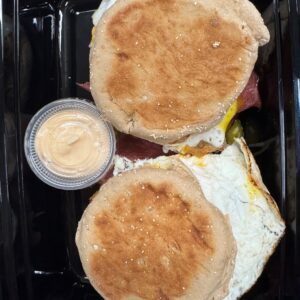 English Muffin Breakfast Sandwich