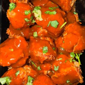 Chipotle BBQ Chicken Meatballs by the Pound